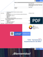 PPT MNC - Talleres Regionales 2019 PDF