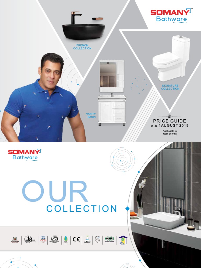 Somany Sanitaryware Price Guide Roi PDF PDF