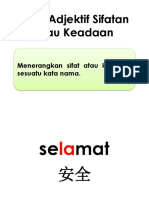 Kata Adjektif Sifatan Atau Keadaan