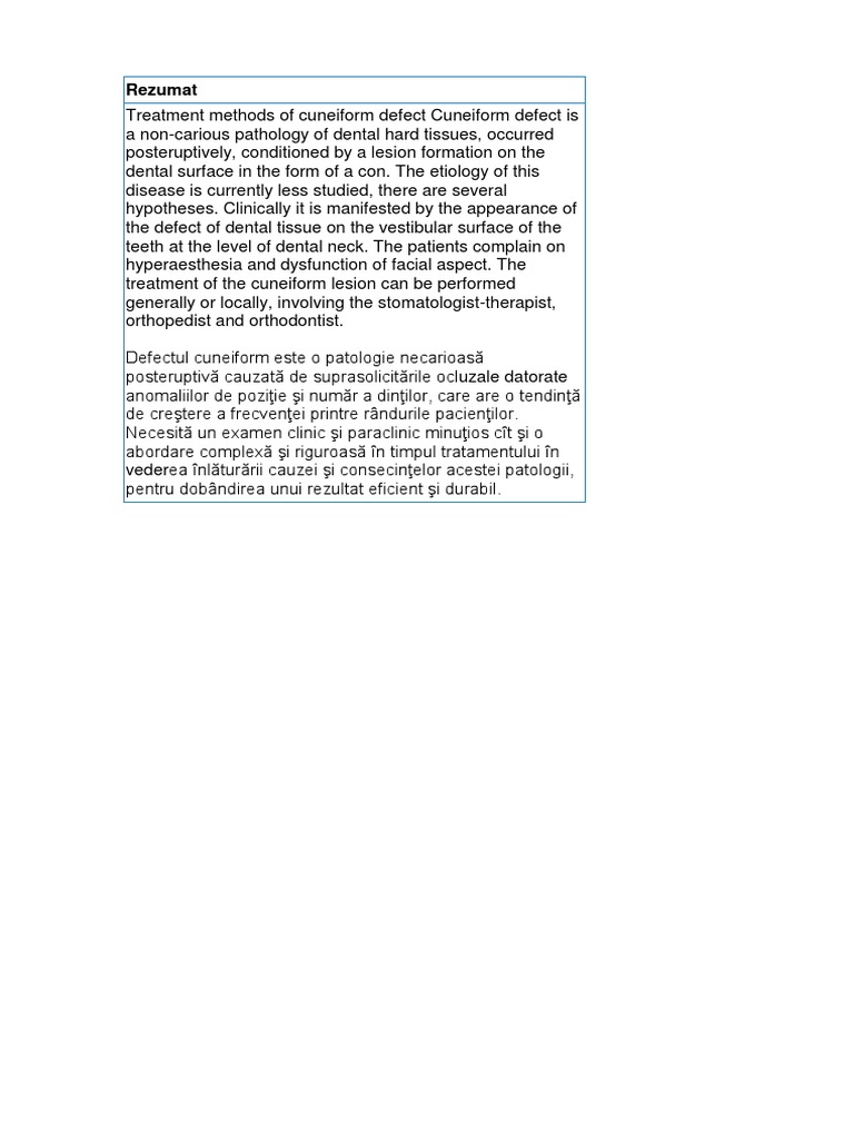 Defectul Cuneiform | PDF