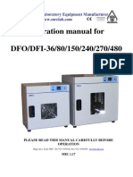 Operation manual for DFO/DFI-36/80/150/240/270/480 temperature controllers