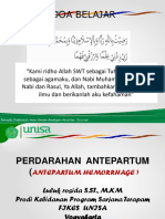 Materi Perdarahan Ante Partum