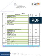 Sem1 - B - Jadwal Kuliah - Rec PDF