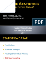 Basic Statistics - 7 - Sampling Distribution PDF