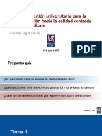 Claves de Gestión Universitaria - Cecilia Tagliapietra PDF