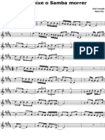 Não Deixe o Samba Morrer - Sax Alto PDF