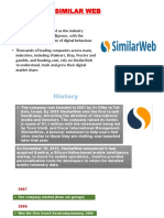 SimilarWeb Industry Standard Market Intelligence