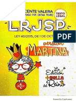 Ley 40 LRJSP Versión Martina