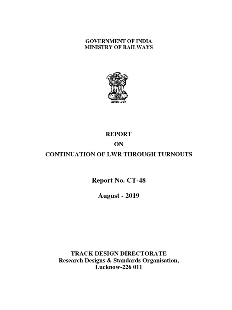 LWR From SWR | PDF | Track (Rail Transport) | Rail Transport