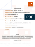 GTWorld - Transaction Receipt PDF