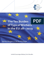 Tax Burden EU 2019