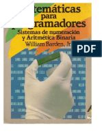 William Barden JR - Matemáticas para Programadores PDF
