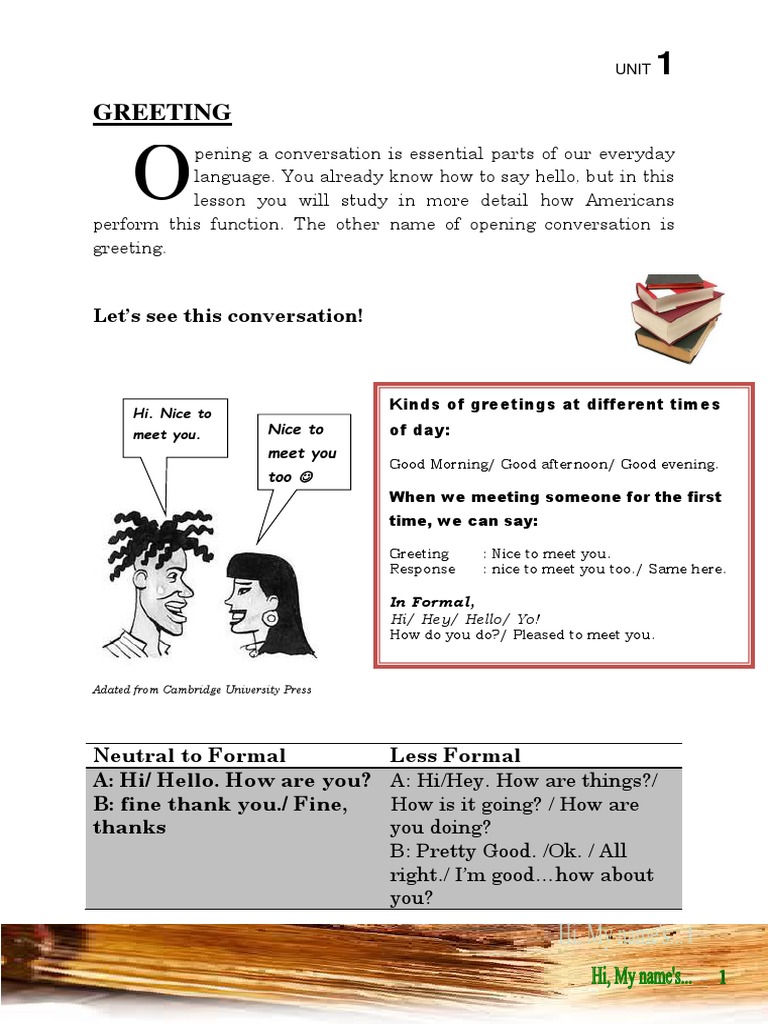 Unit 1 | PDF | Self-Improvement