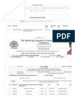 Examination Hall Ticket PDF