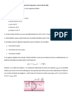 Ejercicios de Viscosidad y Flujo de Fluidos