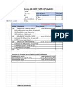 Cronograma Planteado Demolicion PDF