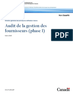 Fournisseurs Rapport PDF
