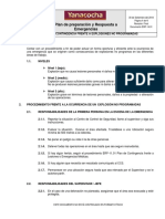 ERP-14.01 Plan de Contingencia Frente A La Explosiones No Programadas PDF