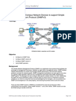 CCNPv7.1 SWITCH Lab7-2 SNMP STUDENT