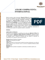 Contrato de Compraventa Internacional