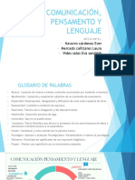 Comunicación, Pensamento y Lenguaje PDF