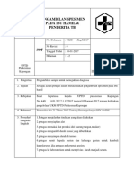 Sop Pengambilan Spesimen