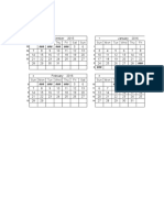 How to Make a Calendar in Excel