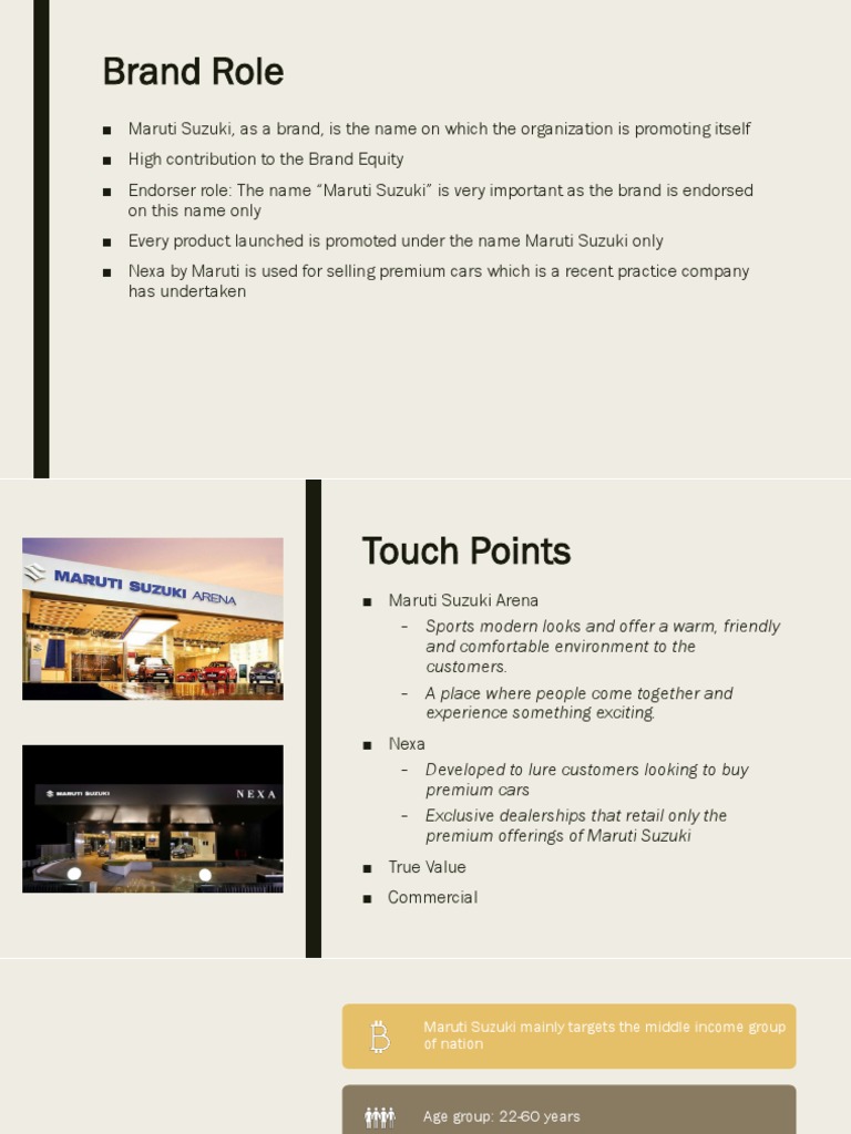 Maruti Suzuki Brand Audit | PDF | Business | Finance & Money Management
