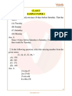 Imo Maths Olympiad Sample Question Paper 1 Class 5