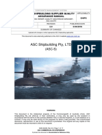 ASC Shipbuilding Supplier Quality Assurance Manual