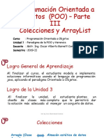 POO U3 Colecciones - Clase ArrayList