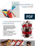Pasos para El Diseño de Material POP