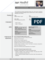 IT Network Manager Ameur Hedhli's Resume