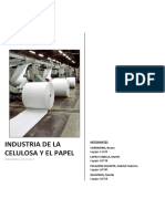 Industria Celulosa y Papel - Informe PDF