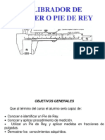 Calibrador de Vernier o Pie de Rey