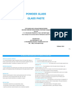 Calalog Data Glasspowders Glasspastes en PDF