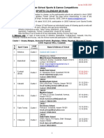 CBSE Sports Calendar (2019-20) 5 (26.08.2019) PDF