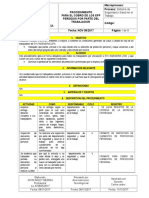 Programa para Cobro de Los Epp Perdidos Eyc Ingenieria Ltda