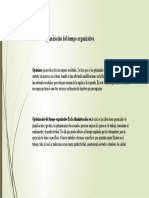Diapositiva Optimizacion Del Tiempo Organizativo PDF