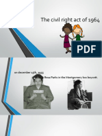 The Civil Right Act of 1964