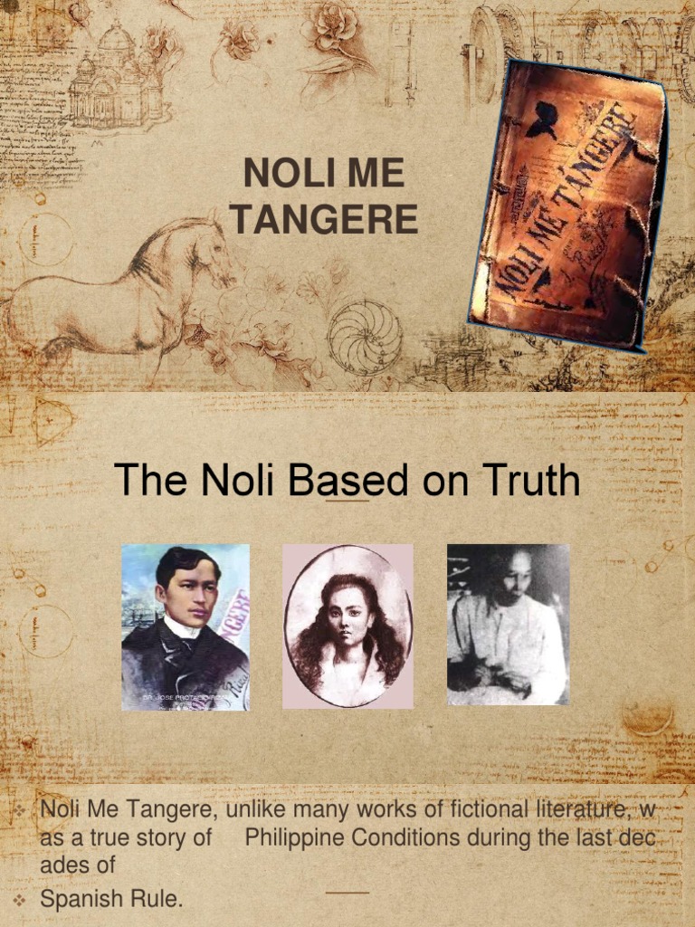 Noli Me Tangere Is About - Conten Den 4