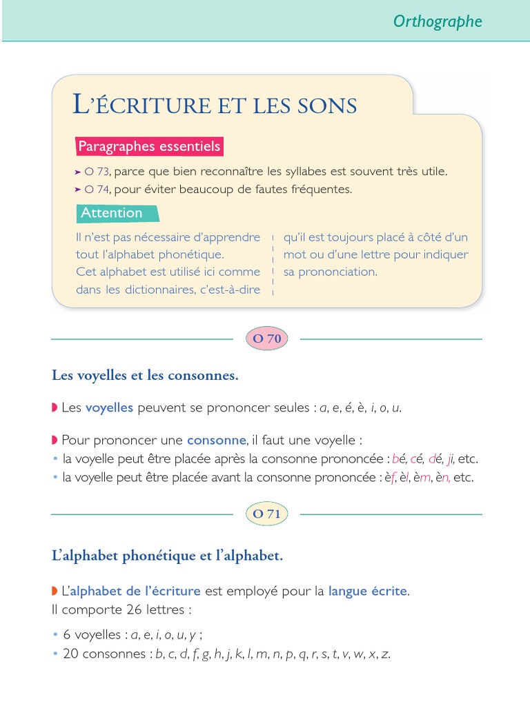 La Phonetique Syllabe Linguistique