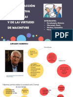 Teoría de la acción comunicativa de Habermas y las virtudes de MacIntyre