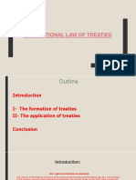 International Law of Treaties