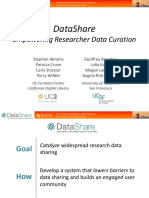 DataShare Empowering Researcher Data Curation PDF