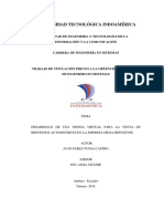 Proyecto de Tesis TIENDA VIRTUAL PDF