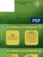 Ley General de Sociedades