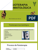 Fisioterapia traumatológica: lesiones, objetivos y técnicas