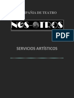 Carpeta Servicios Artisticos