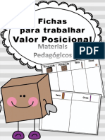 Fichas Dezenas Unidades - Valor Posicional(1)